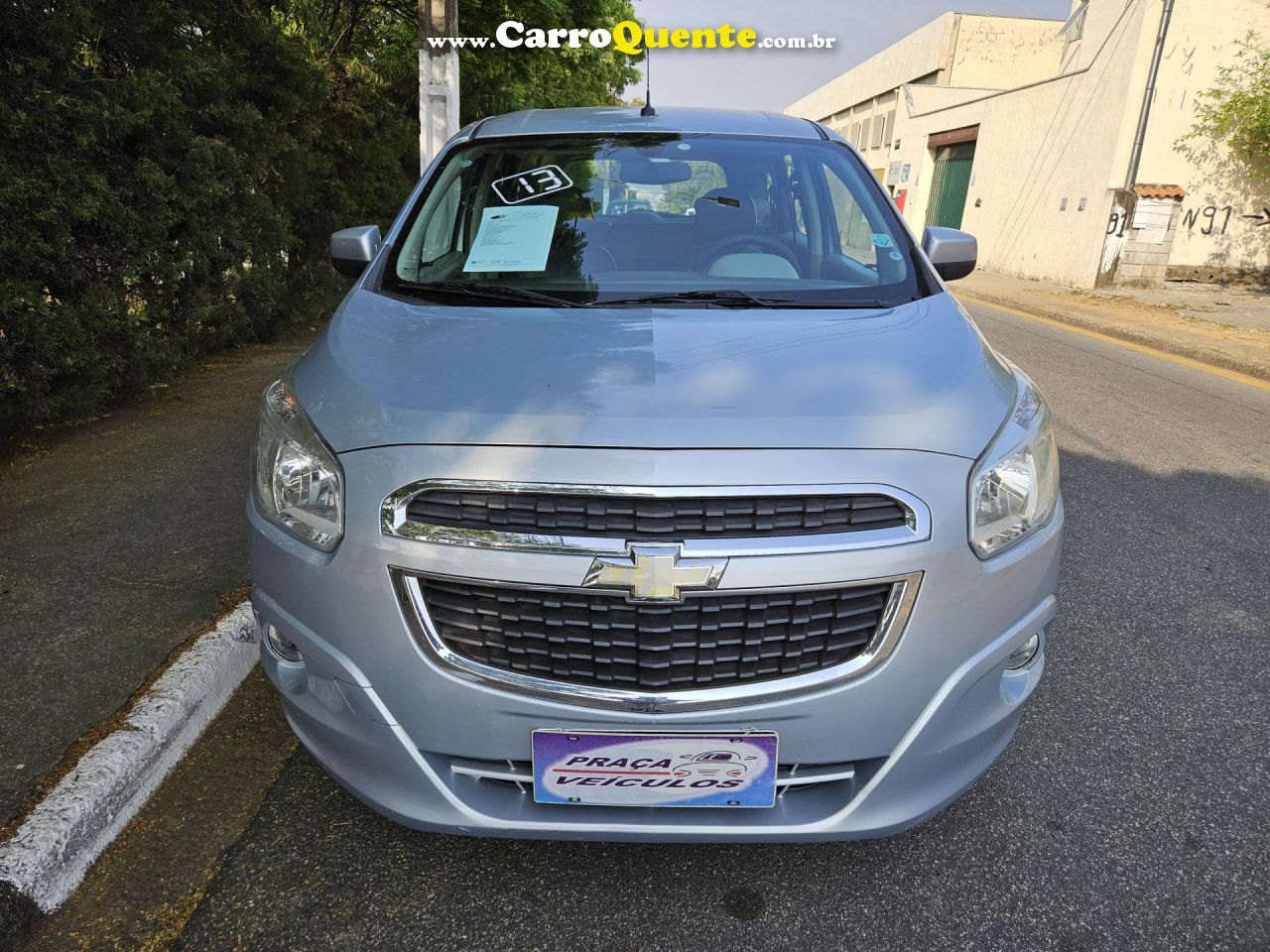 CHEVROLET   SPIN LT 1.8 8V ECONO.FLEX 5P MEC.   PRATA 2013 1.8 FLEX - Loja