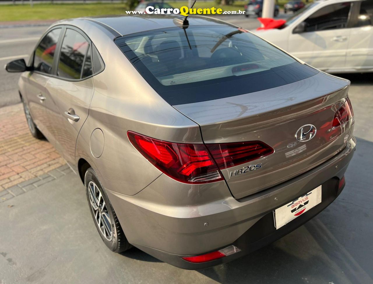 HYUNDAI   HB20S VISION 1.0 FLEX 12V MEC.   PRATA 2021 1.0 FLEX - Loja