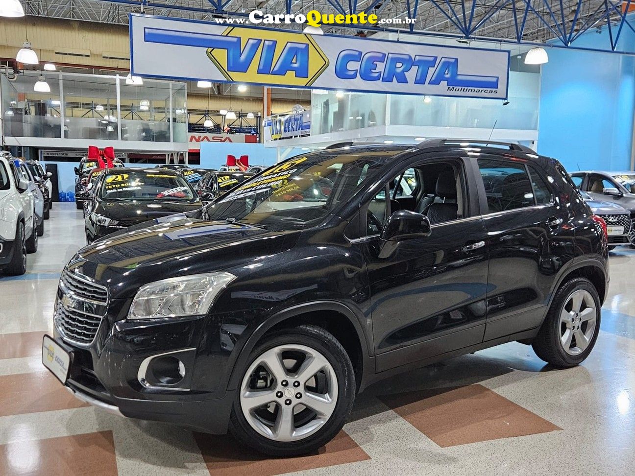 CHEVROLET TRACKER 1.8 LTZ FLEX AUTOMÁTICA * BANCOS EM COURO * - Loja