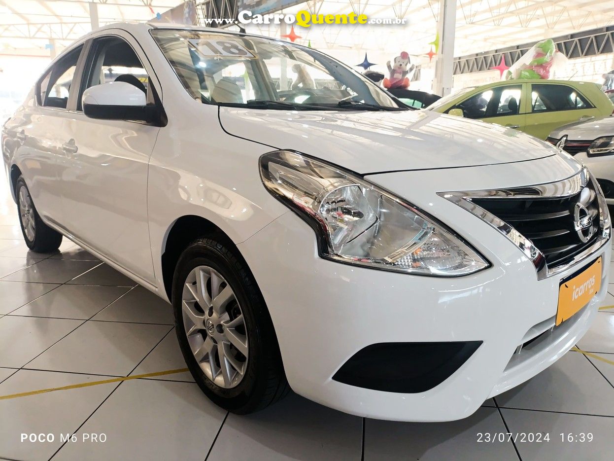 NISSAN VERSA 1.6 16V FLEXSTART SV - Loja