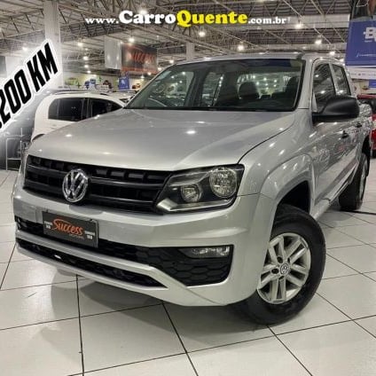 Volkswagen Amarok 2.0 S 4x4 CD 16v Turbo Intercooler Diesel 4p Completo C/ Couro Só 78.200 Km