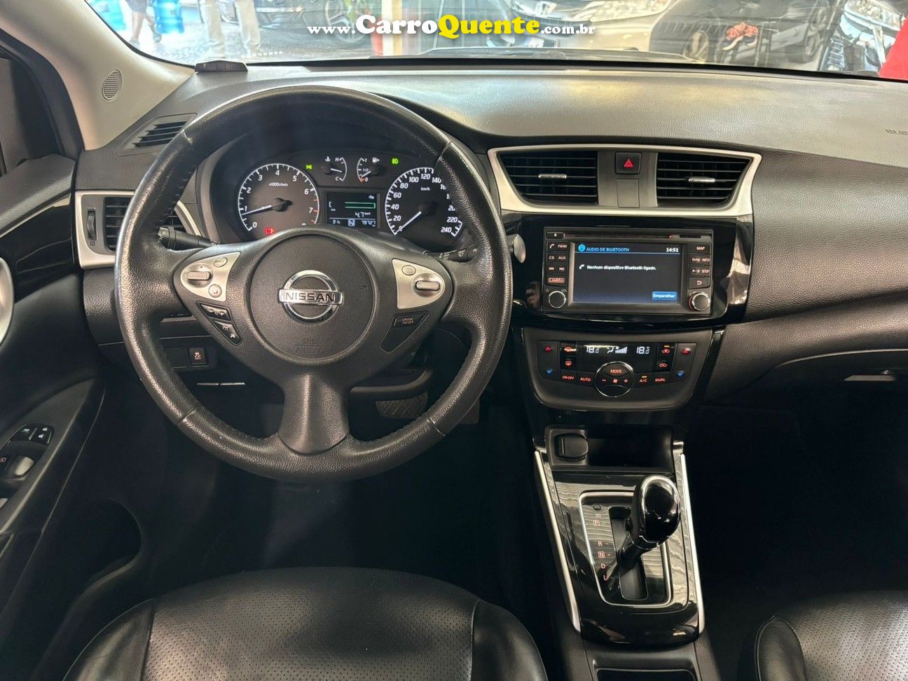 Nissan Sentra 2.0 SV 16v FlexStart 4p Automático Só 79.700 Km - Loja