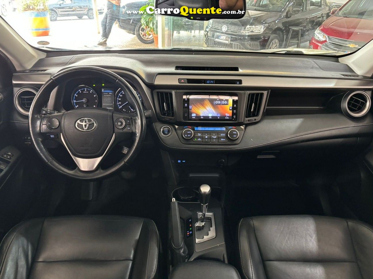 Toyota RAV4 2.0 Top 4x2 4p Automático C/ Teto Solar Só 77.000 Km - Loja