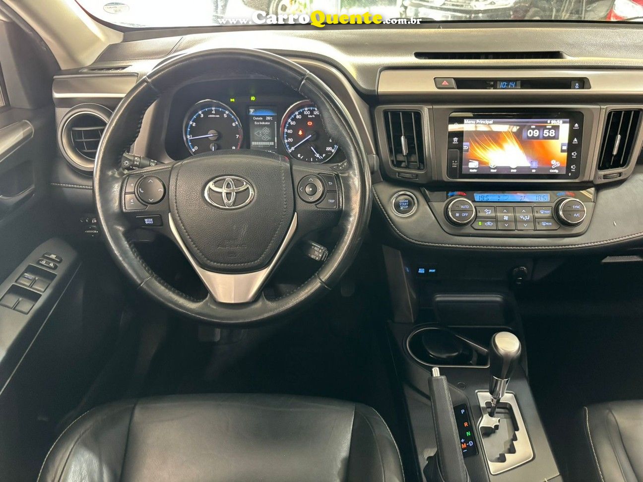 Toyota RAV4 2.0 Top 4x2 4p Automático C/ Teto Solar Só 77.000 Km - Loja