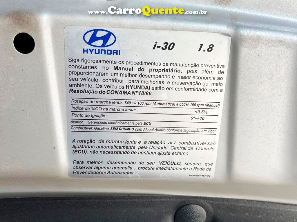 HYUNDAI I30 1.8 MPI 16V - Loja