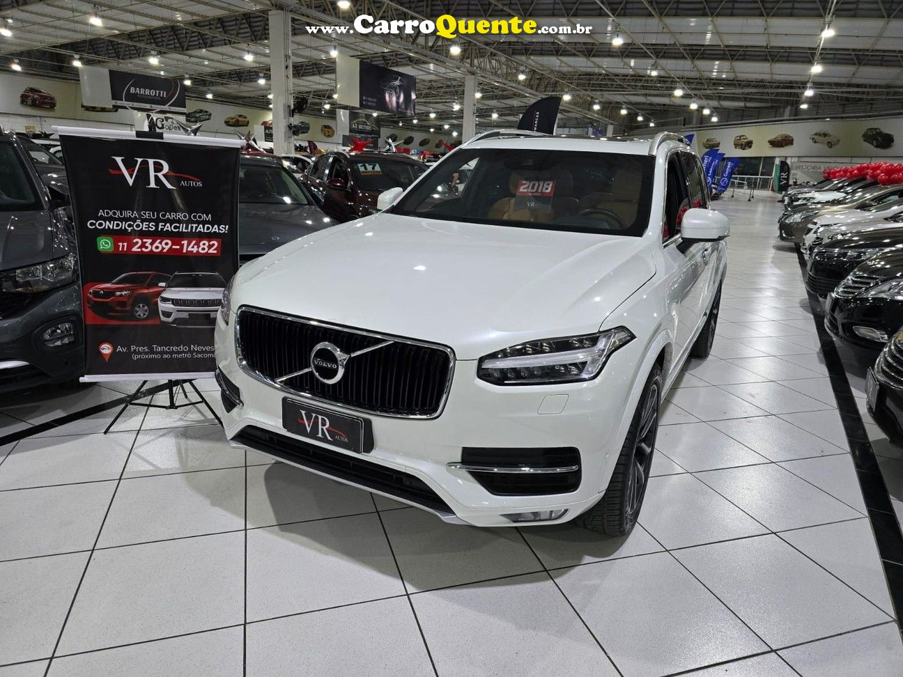 VOLVO XC90 2.0 T6 MOMENTUM AWD  56.000KM NOVA BLINDADA 7LG - Loja