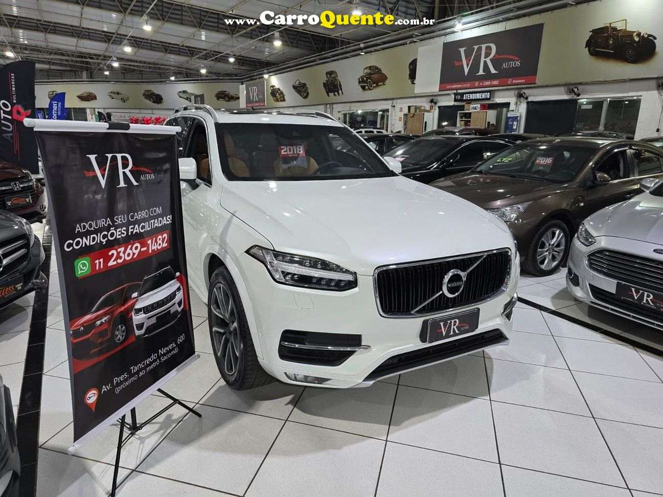 VOLVO XC90 2.0 T6 MOMENTUM AWD  56.000KM NOVA BLINDADA 7LG - Loja