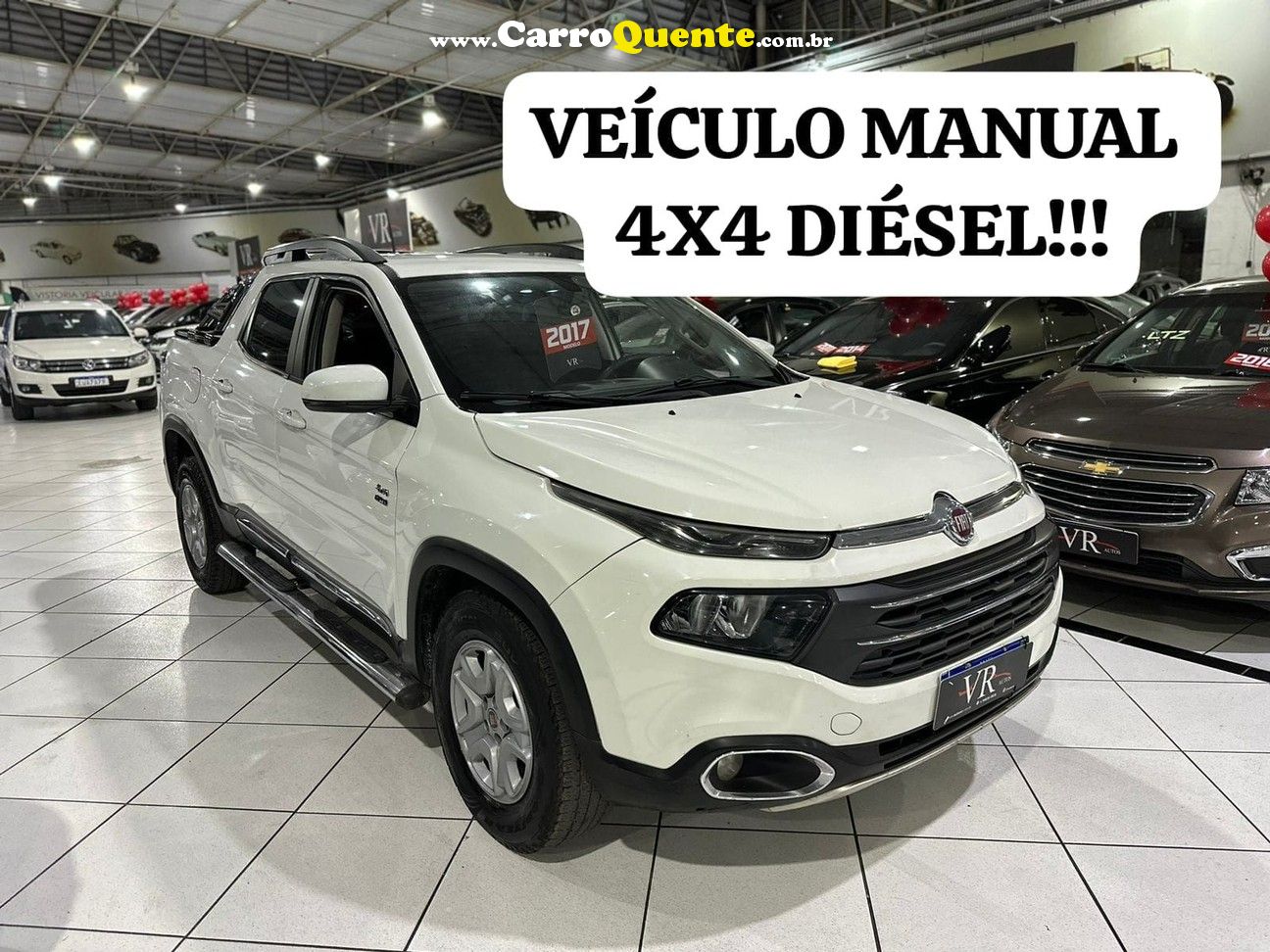 FIAT TORO 2.0 16V TURBO FREEDOM  82.000KM NOVA - Loja