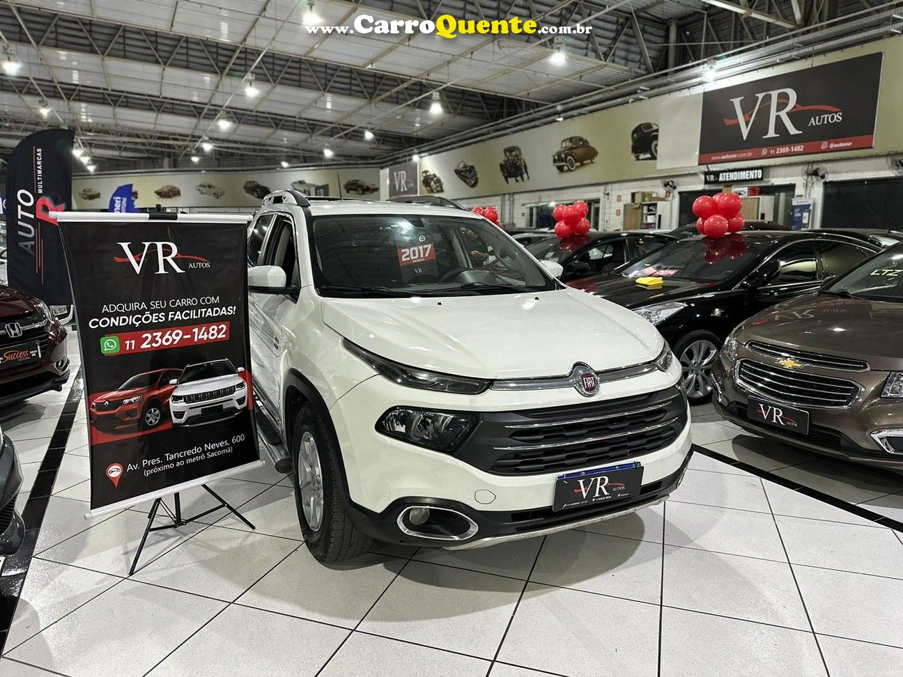 FIAT TORO 2.0 16V TURBO FREEDOM  82.000KM NOVA - Loja