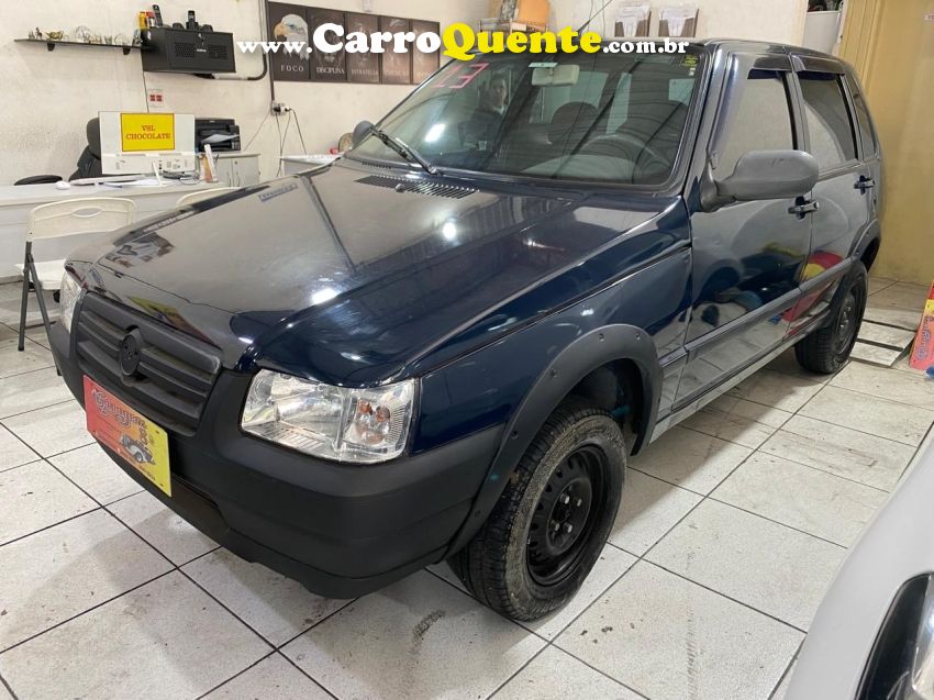 Fiat UNO 1.0 MPI MILLE FIRE ECONOMY 8V FLEX 4P MANUAL - Loja