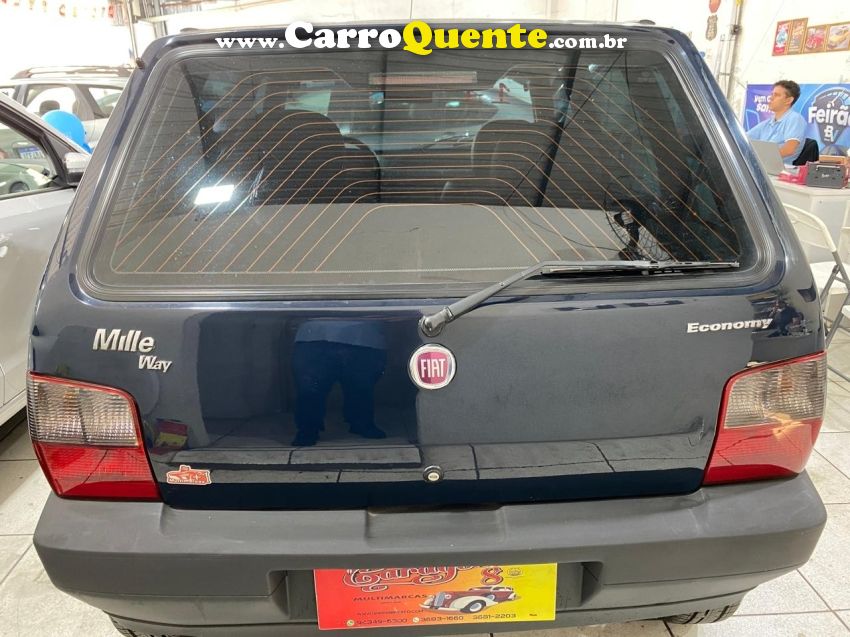 Fiat UNO 1.0 MPI MILLE FIRE ECONOMY 8V FLEX 4P MANUAL - Loja