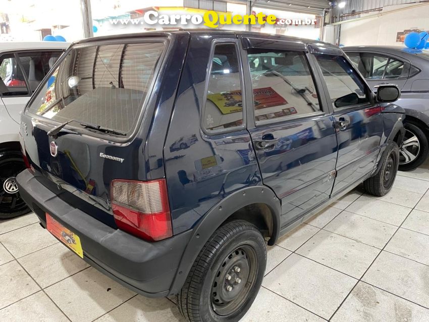 Fiat UNO 1.0 MPI MILLE FIRE ECONOMY 8V FLEX 4P MANUAL - Loja