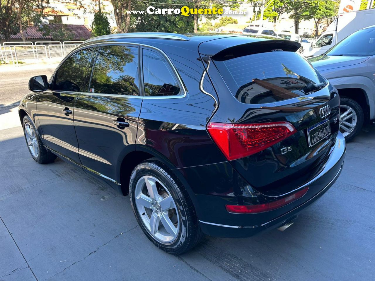 AUDI   Q5 3.2 FSI V6 QUATTRO S TRONIC   PRETO 2011 3.2 GASOLINA - Loja