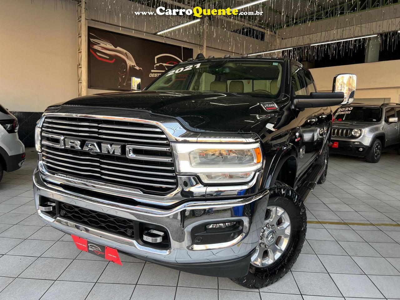 RAM   2500 LARAM. 6.7 RODEO ED. TB CD 4X4 DIE.   PRETO 2021 6.7 GASOLINA - Loja