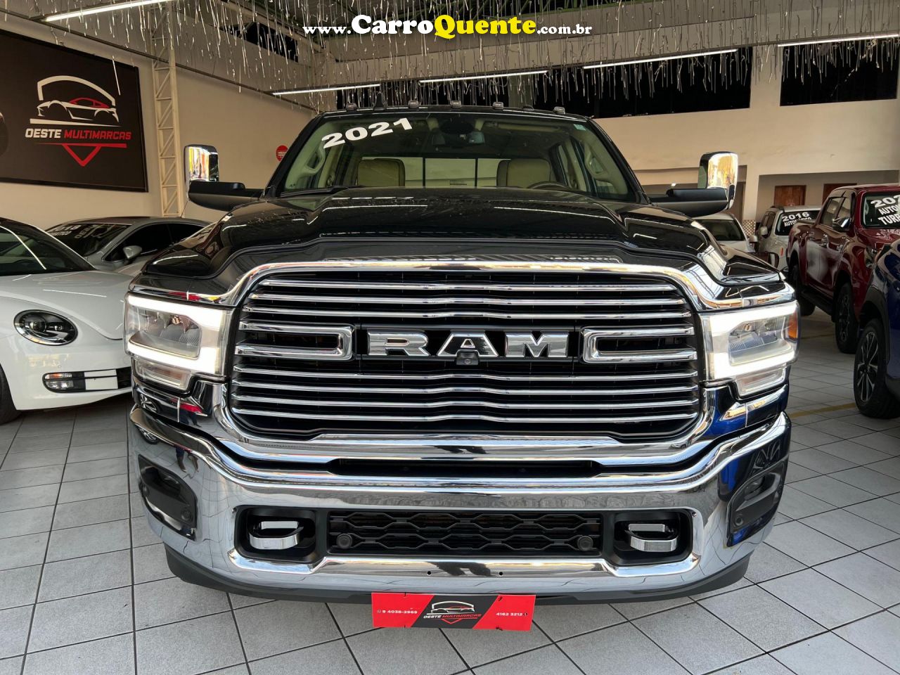 RAM   2500 LARAM. 6.7 RODEO ED. TB CD 4X4 DIE.   PRETO 2021 6.7 GASOLINA - Loja