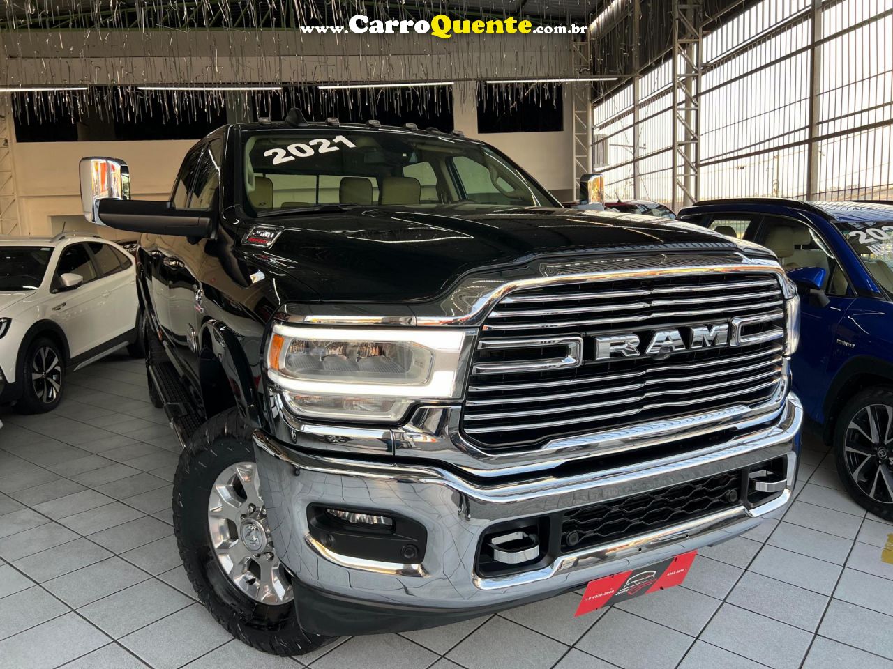 RAM   2500 LARAM. 6.7 RODEO ED. TB CD 4X4 DIE.   PRETO 2021 6.7 GASOLINA - Loja