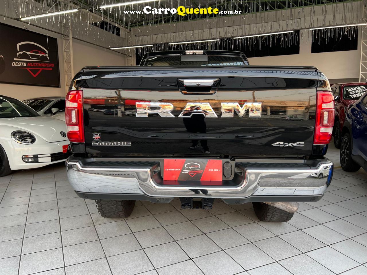 RAM   2500 LARAM. 6.7 RODEO ED. TB CD 4X4 DIE.   PRETO 2021 6.7 GASOLINA - Loja