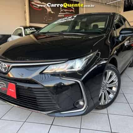 TOYOTA   COROLLA XEI 2.0 FLEX 16V AUT.   PRETO 2021 2.0 FLEX