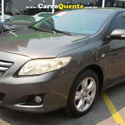 TOYOTA   COROLLA XEI 1.81.8 FLEX 16V AUT.   CINZA 2010 1.8 FLEX