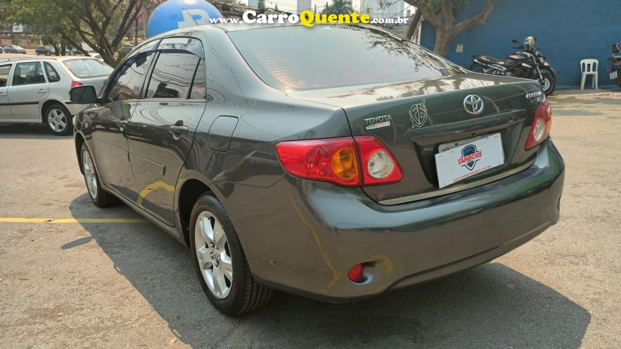 TOYOTA   COROLLA XEI 1.81.8 FLEX 16V AUT.   CINZA 2010 1.8 FLEX - Loja