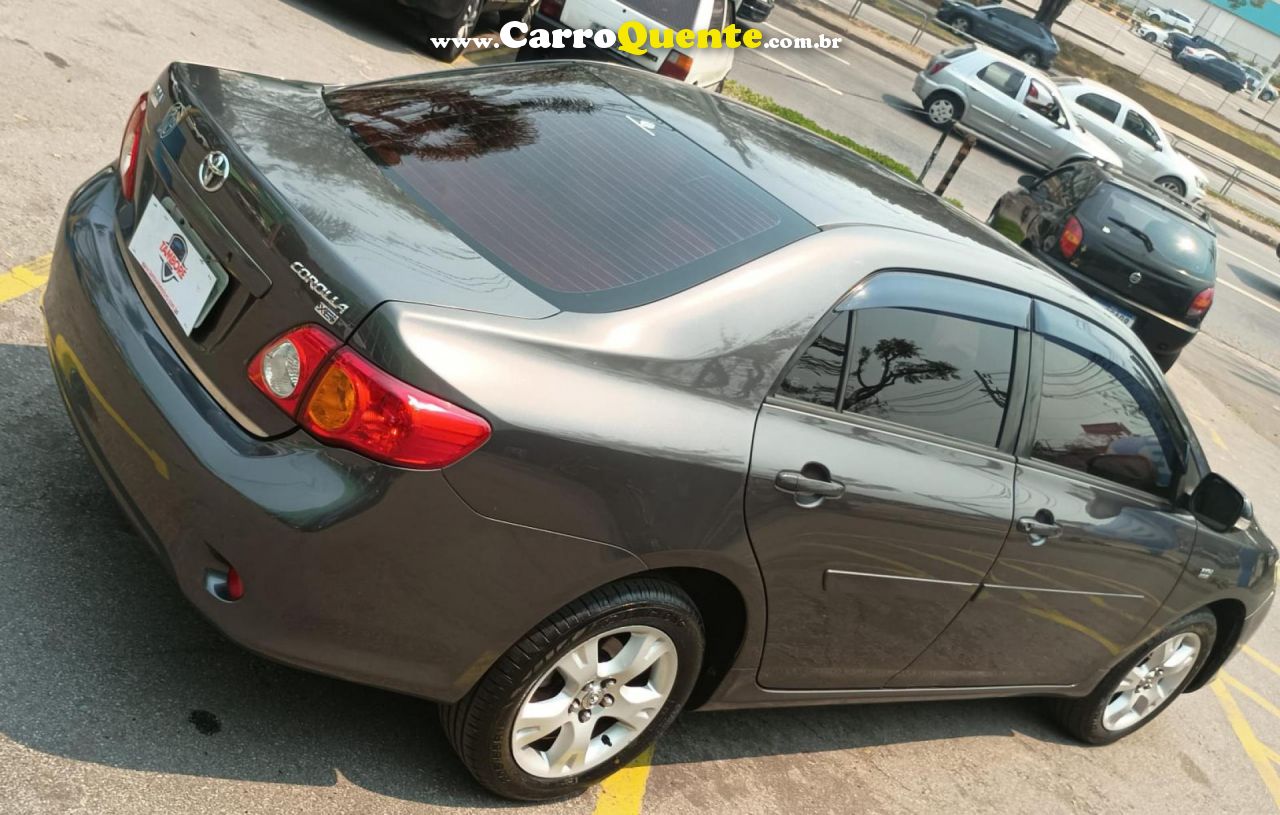 TOYOTA   COROLLA XEI 1.81.8 FLEX 16V AUT.   CINZA 2010 1.8 FLEX - Loja