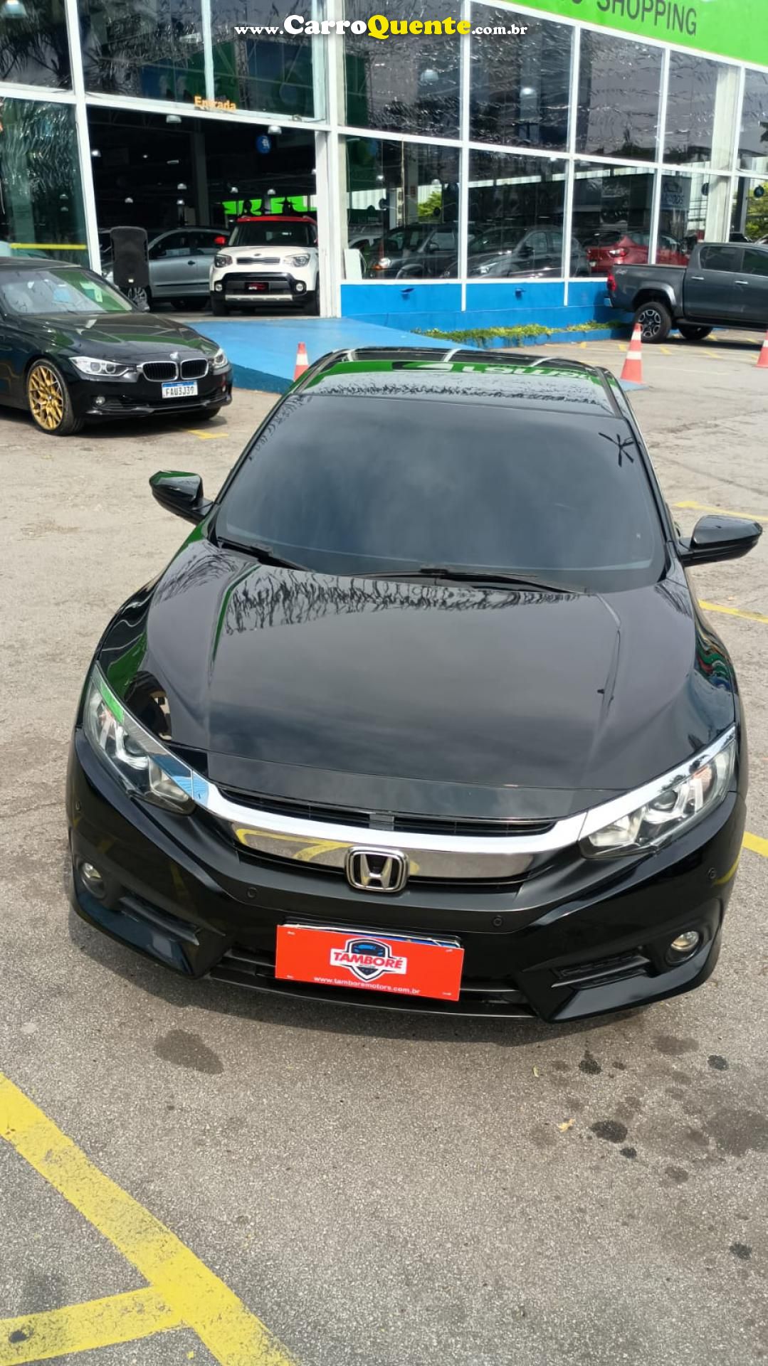 HONDA   CIVIC SEDAN EXL 2.0 FLEX 16V AUT.4P   PRETO 2018 2.0 FLEX - Loja