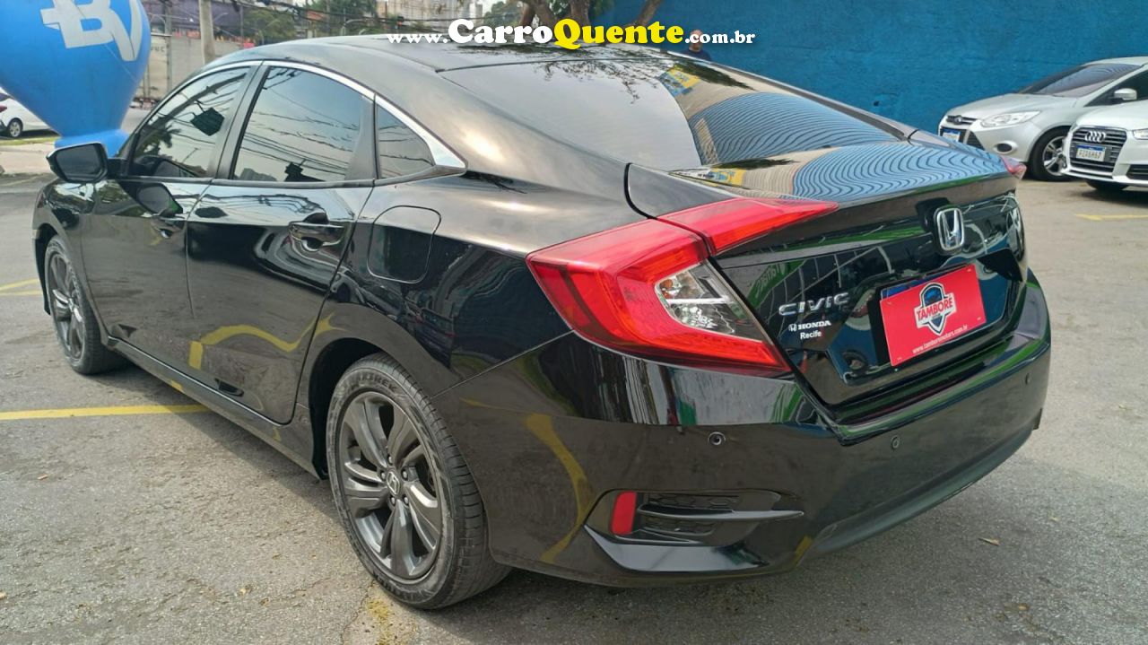 HONDA   CIVIC SEDAN EXL 2.0 FLEX 16V AUT.4P   PRETO 2018 2.0 FLEX - Loja