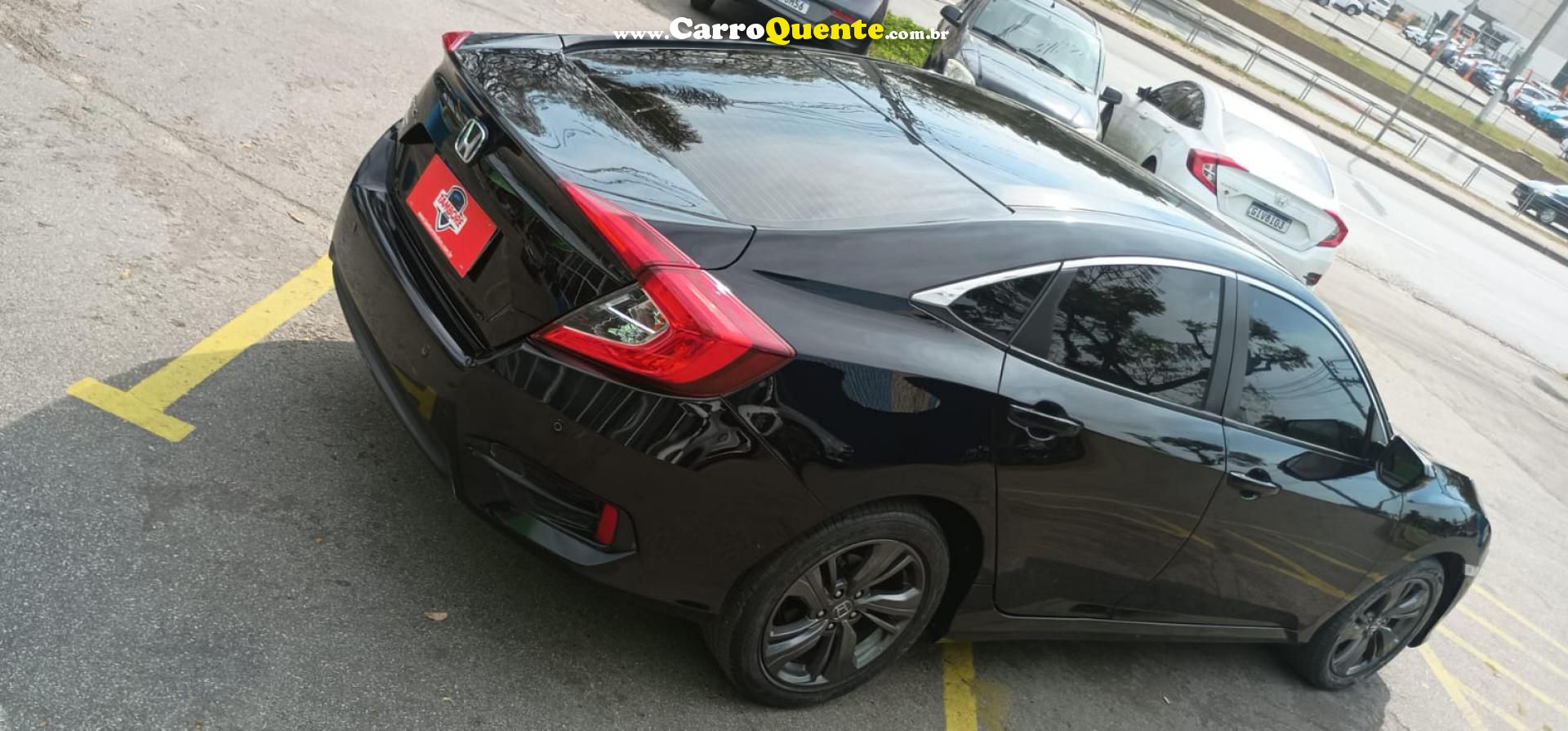 HONDA   CIVIC SEDAN EXL 2.0 FLEX 16V AUT.4P   PRETO 2018 2.0 FLEX - Loja