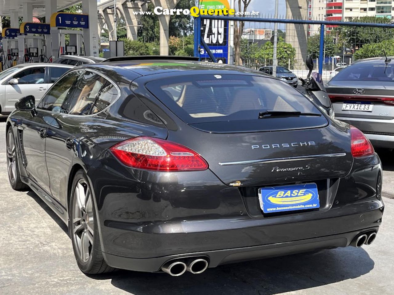 PORSCHE   PANAMERA S 4.8 400CV   CINZA 2010 4.8 GASOLINA - Loja