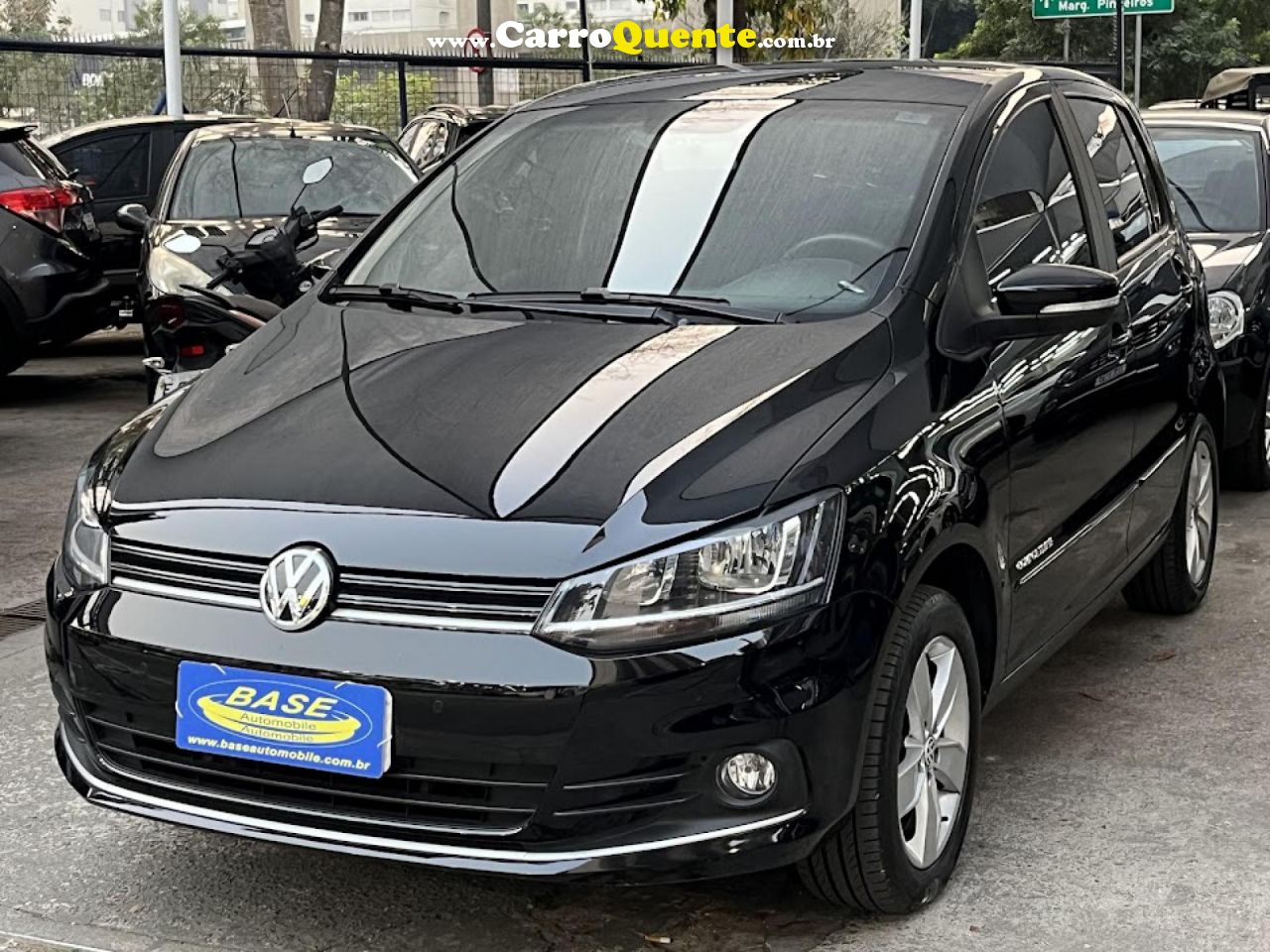 VOLKSWAGEN   FOX COMFORTLINE 1.6 FLEX 8V 5P   PRETO 2017 1.6 FLEX - Loja