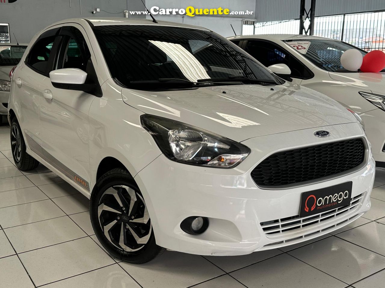 FORD   KA 1.0 SESE PLUS TIVCT FLEX 5P   BRANCO 2016 1.0 FLEX - Loja