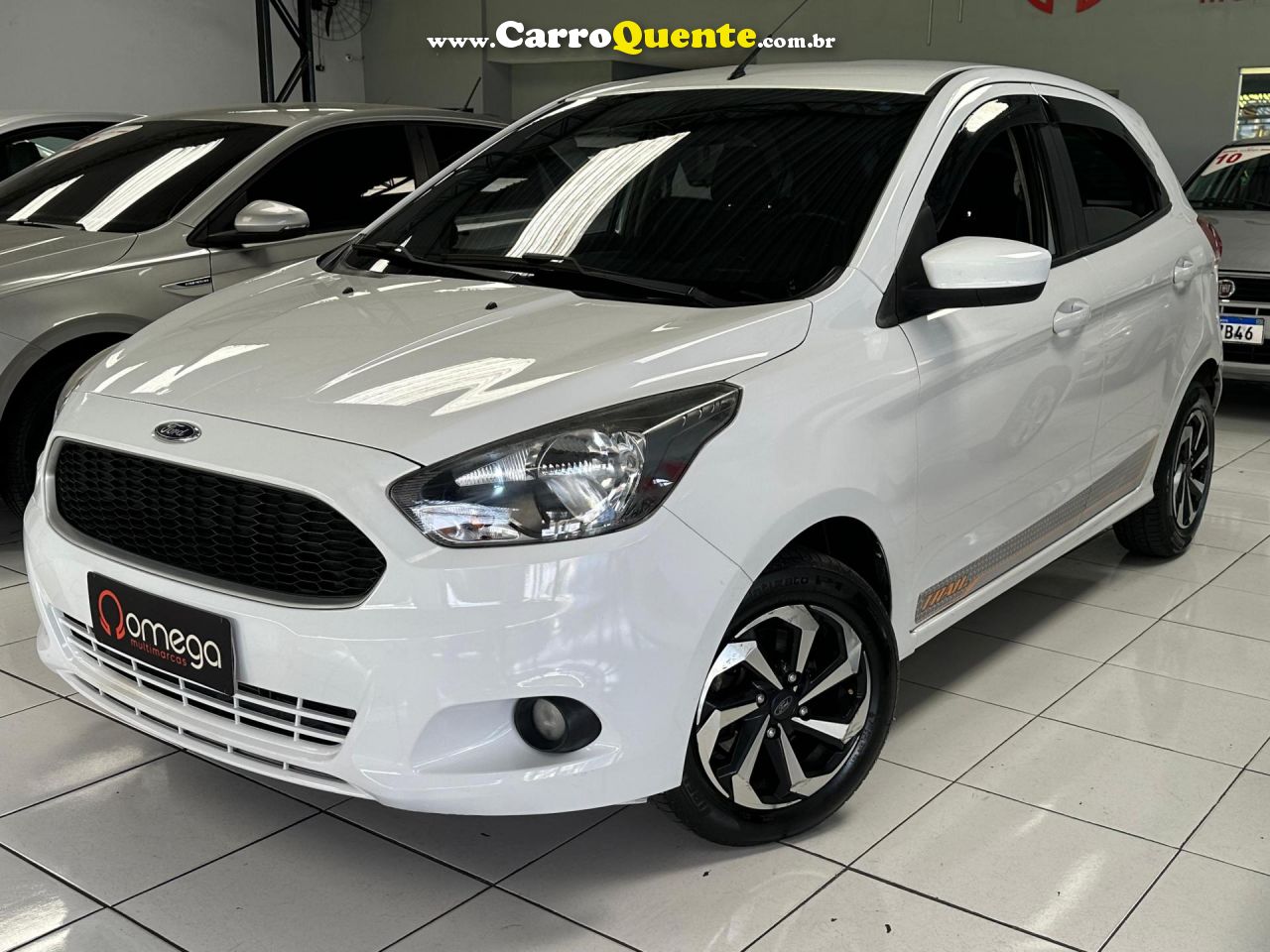 FORD   KA 1.0 SESE PLUS TIVCT FLEX 5P   BRANCO 2016 1.0 FLEX - Loja