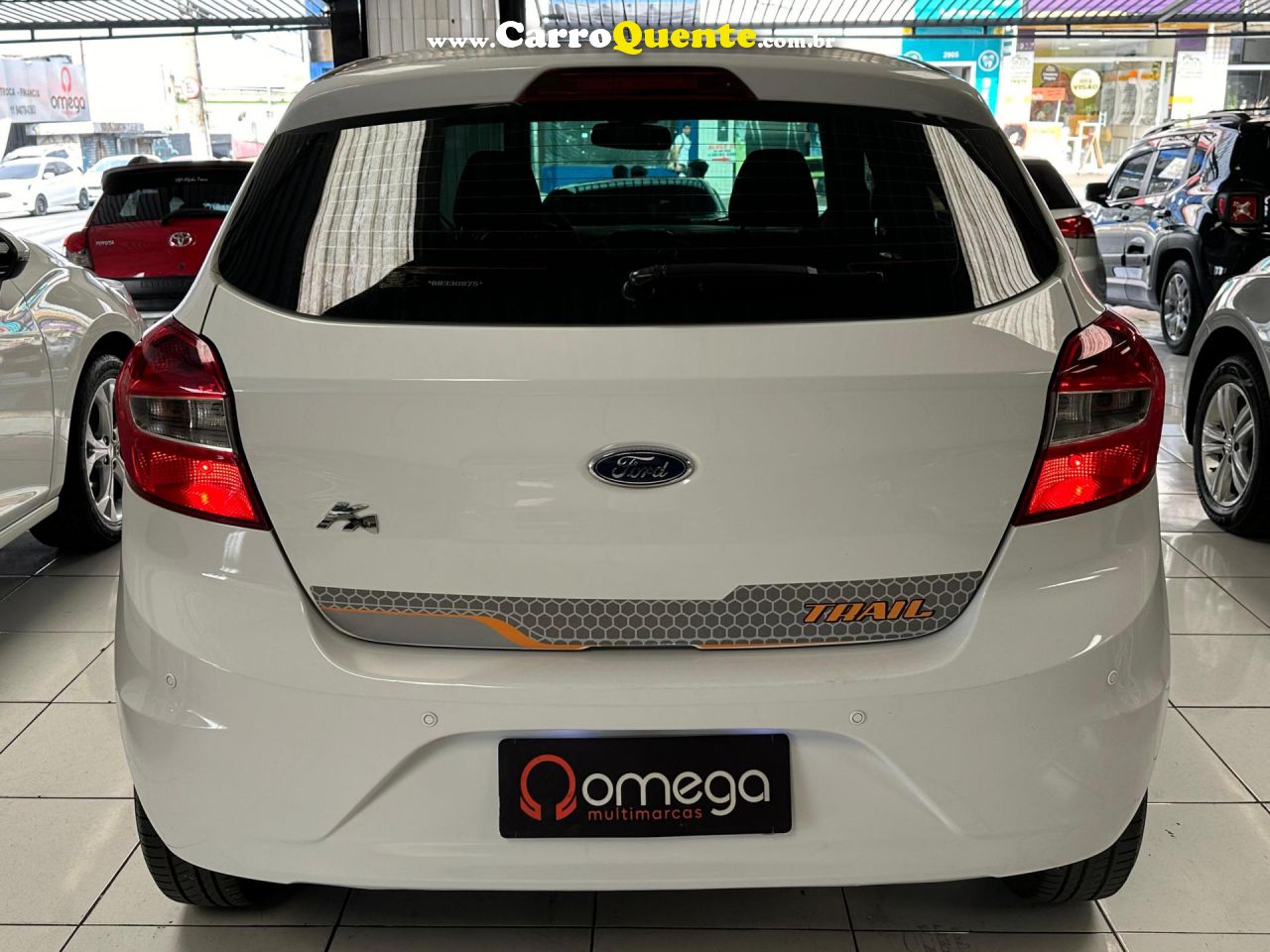 FORD   KA 1.0 SESE PLUS TIVCT FLEX 5P   BRANCO 2016 1.0 FLEX - Loja