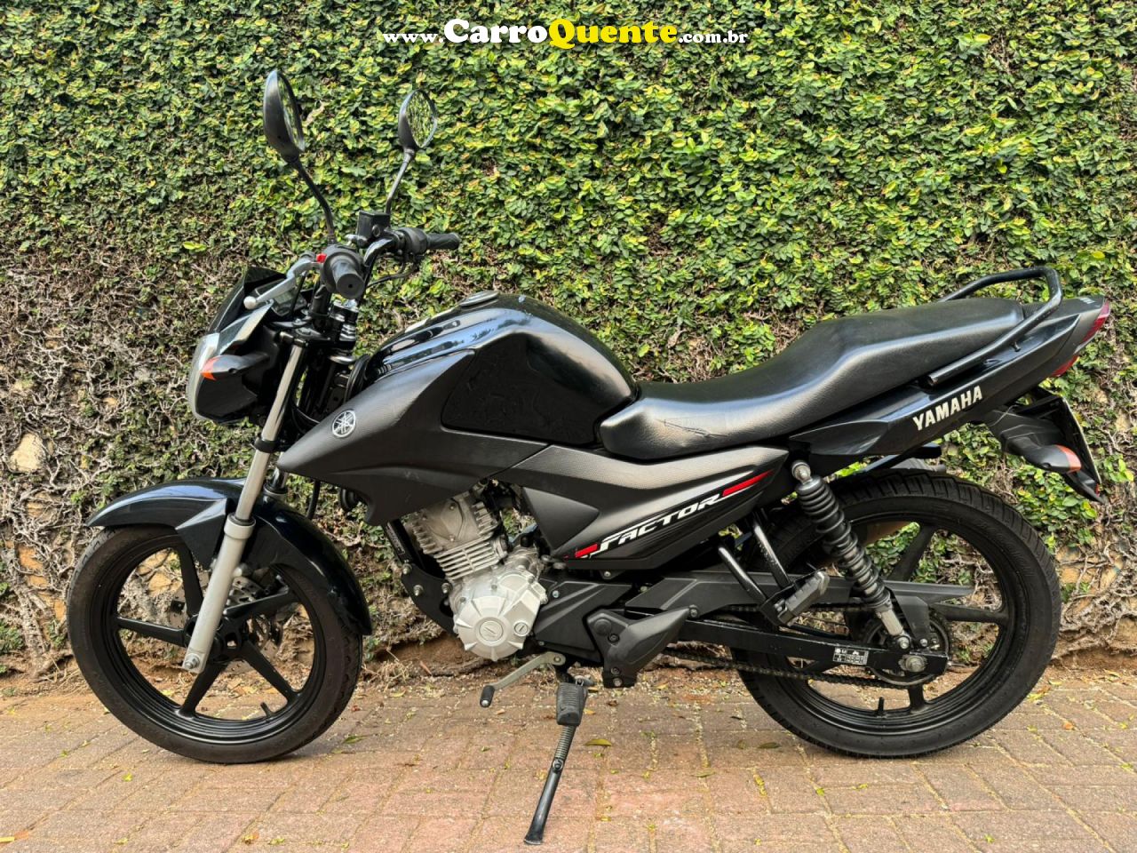 YAMAHA    YBR125I FACTOR ED   PRETO 2018 125 FLEX - Loja