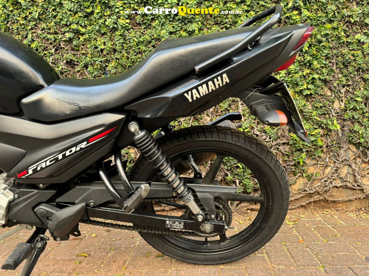 YAMAHA    YBR125I FACTOR ED   PRETO 2018 125 FLEX - Loja