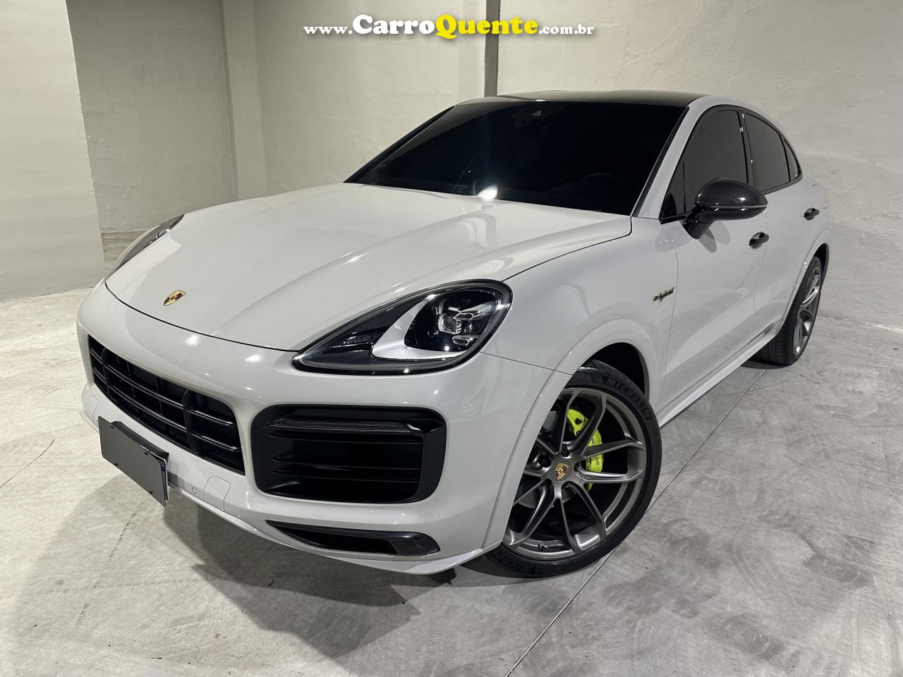 PORSCHE   CAYENNE COUPE E-HYBRID 3.0 V6 462CV   CINZA 2021 3.0 GASOLINA - Loja