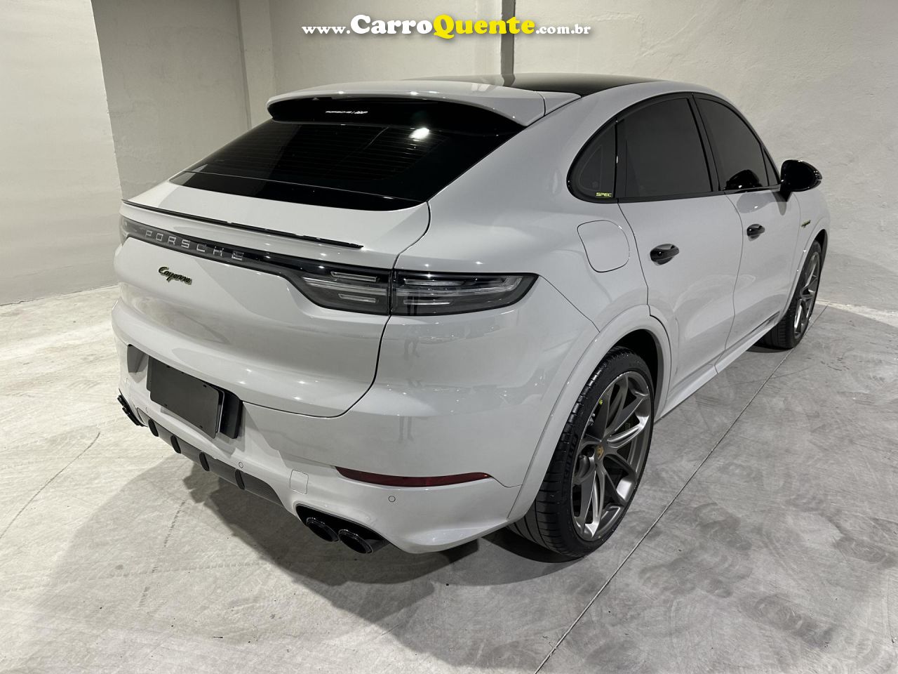 PORSCHE   CAYENNE COUPE E-HYBRID 3.0 V6 462CV   CINZA 2021 3.0 GASOLINA - Loja