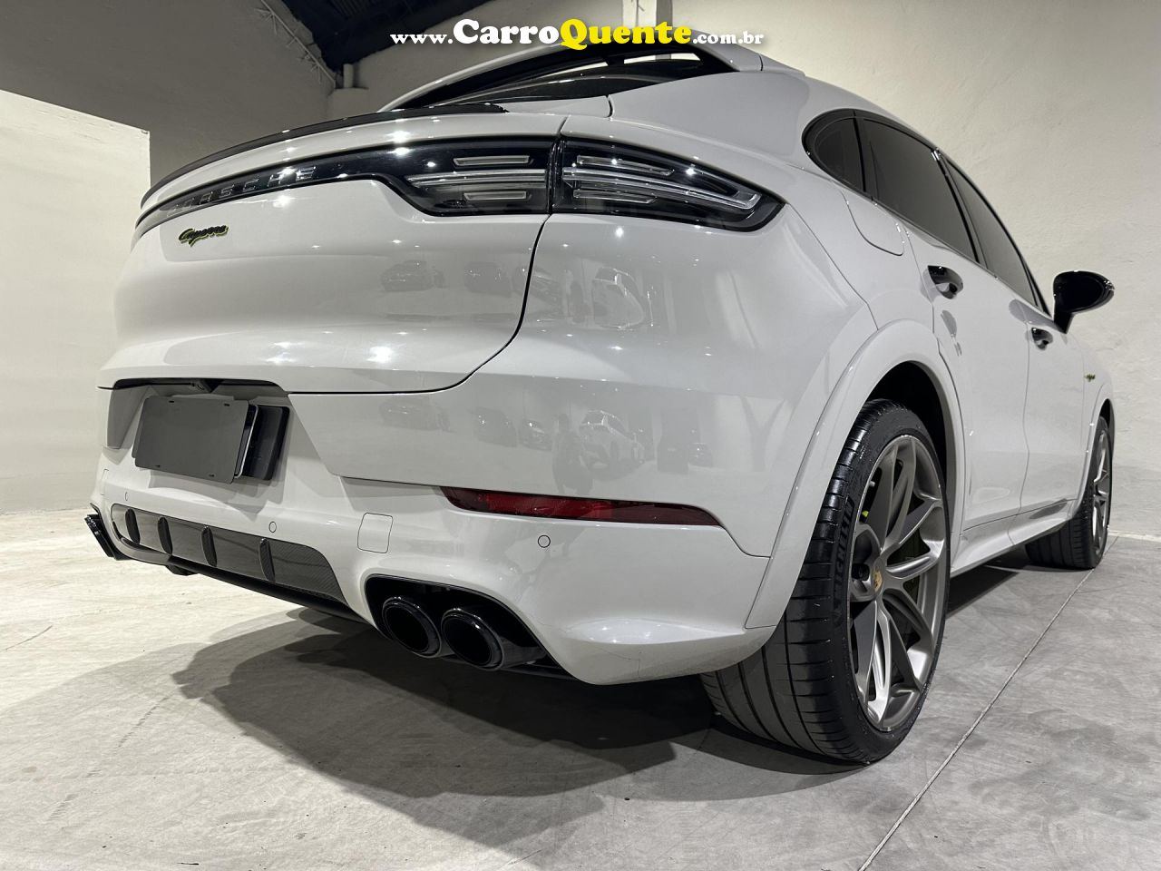 PORSCHE   CAYENNE COUPE E-HYBRID 3.0 V6 462CV   CINZA 2021 3.0 GASOLINA - Loja