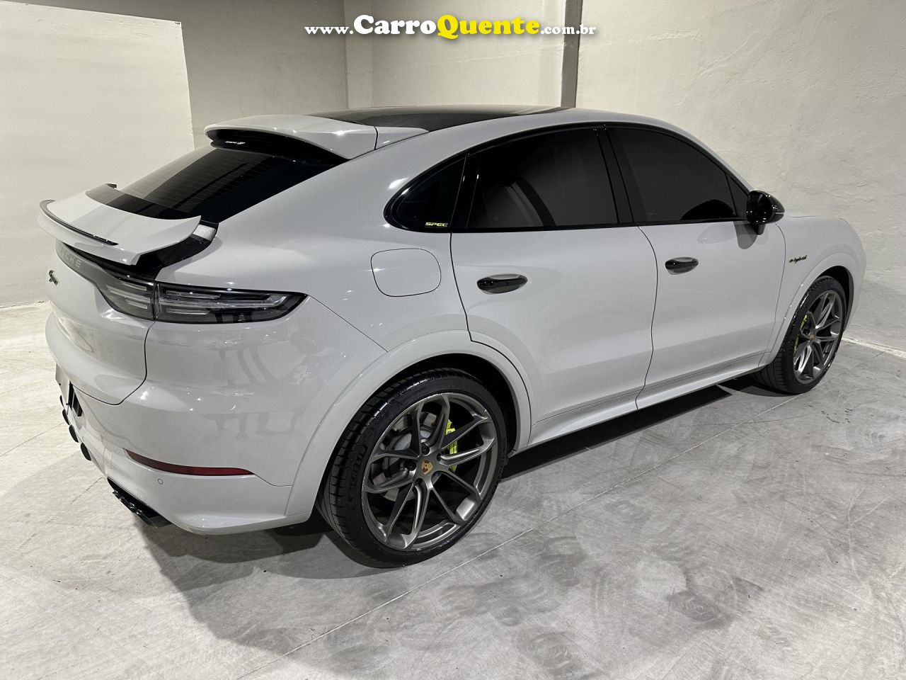 PORSCHE   CAYENNE COUPE E-HYBRID 3.0 V6 462CV   CINZA 2021 3.0 GASOLINA - Loja