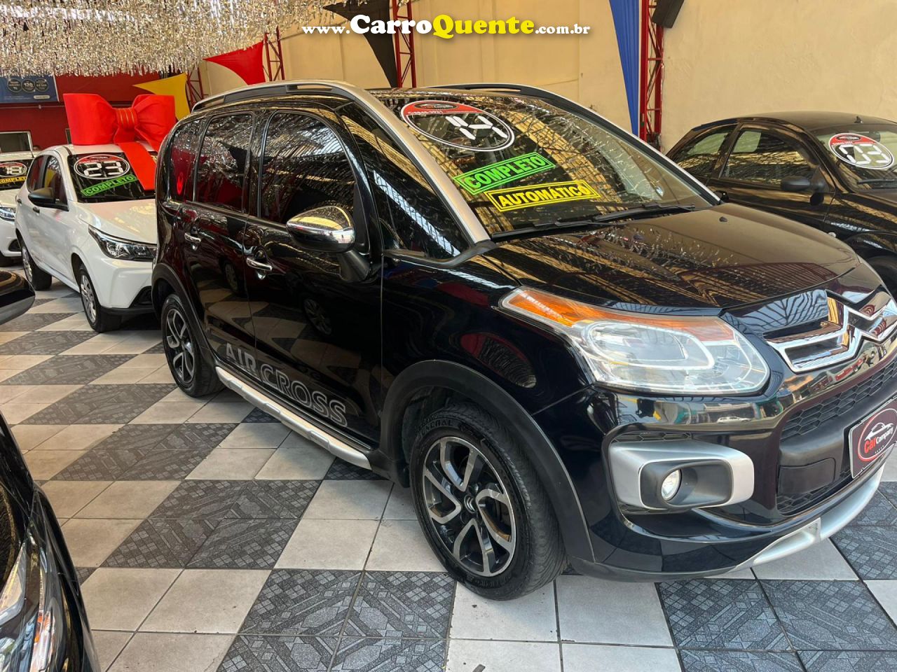 CITROËN   AIRCROSS EXC. ATACA. 1.6 FLEX 16V 5P AUT   PRETO 2014 1.6 FLEX - Loja