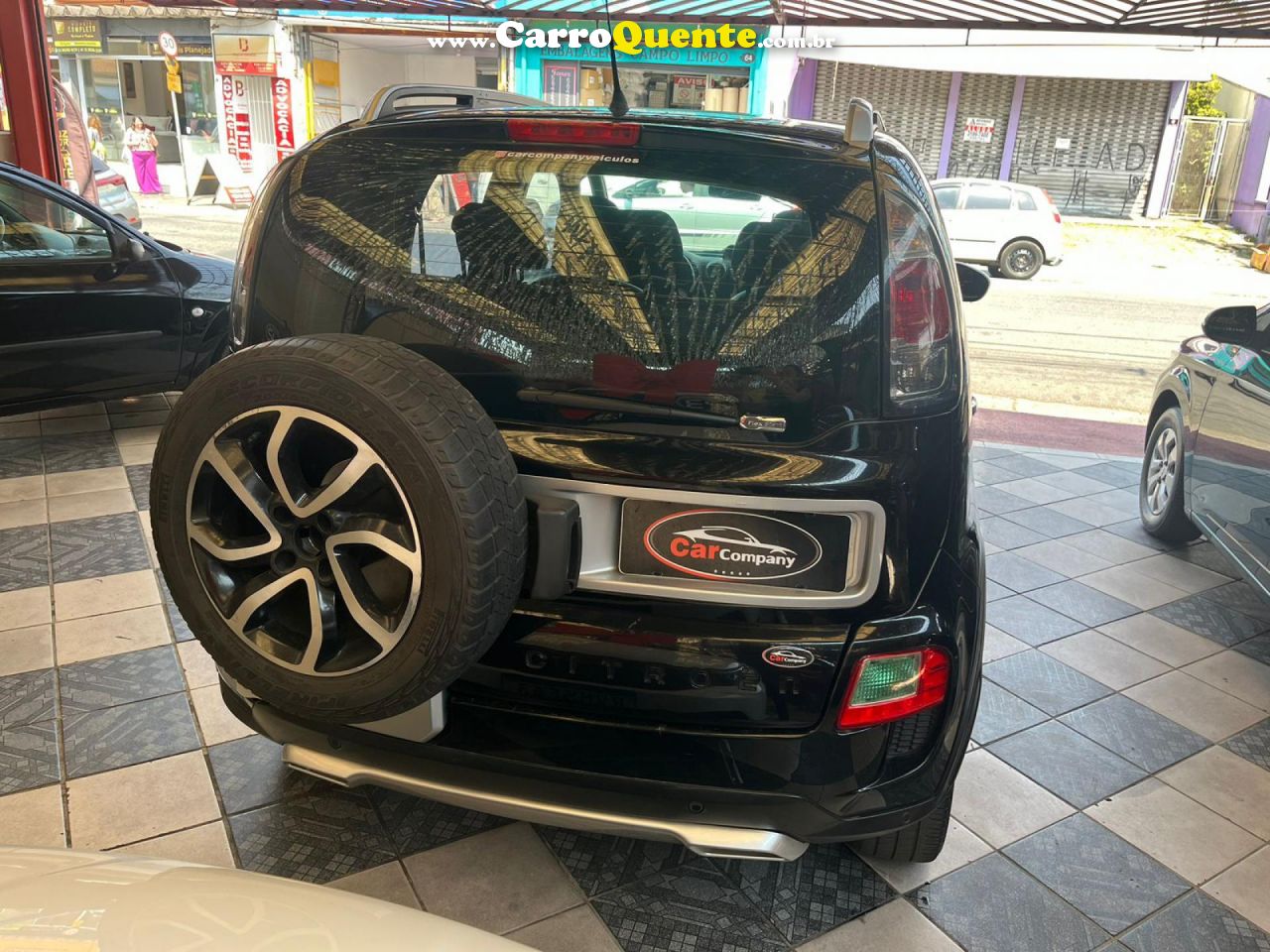 CITROËN   AIRCROSS EXC. ATACA. 1.6 FLEX 16V 5P AUT   PRETO 2014 1.6 FLEX - Loja