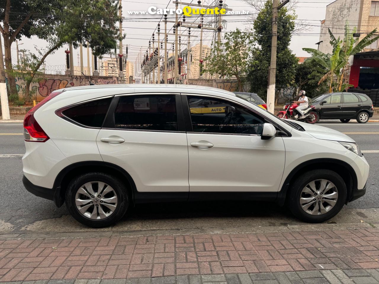 HONDA   CR-V LX 2.0 16V 2WD2.0 FLEXONE AUT.   BRANCO 2014 2.0 FLEX - Loja