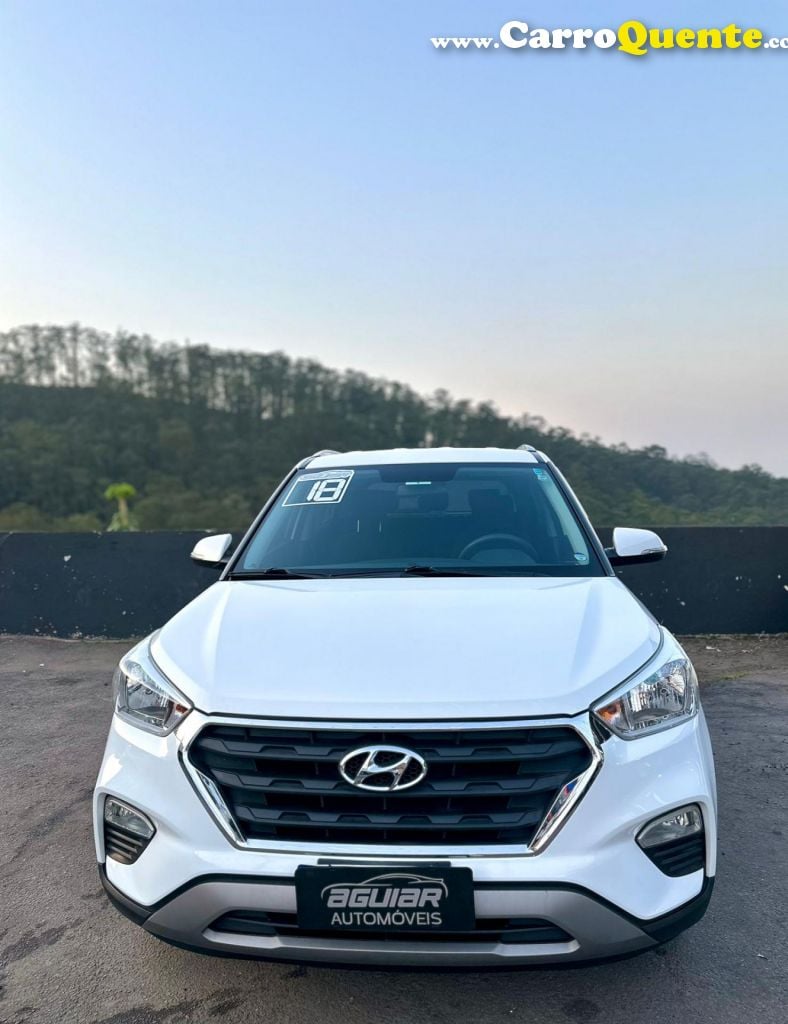 HYUNDAI   CRETA PULSE 1.6 16V FLEX AUT.   BRANCO 2018 1.6 GASOLINA E ÁLCOOL - Loja