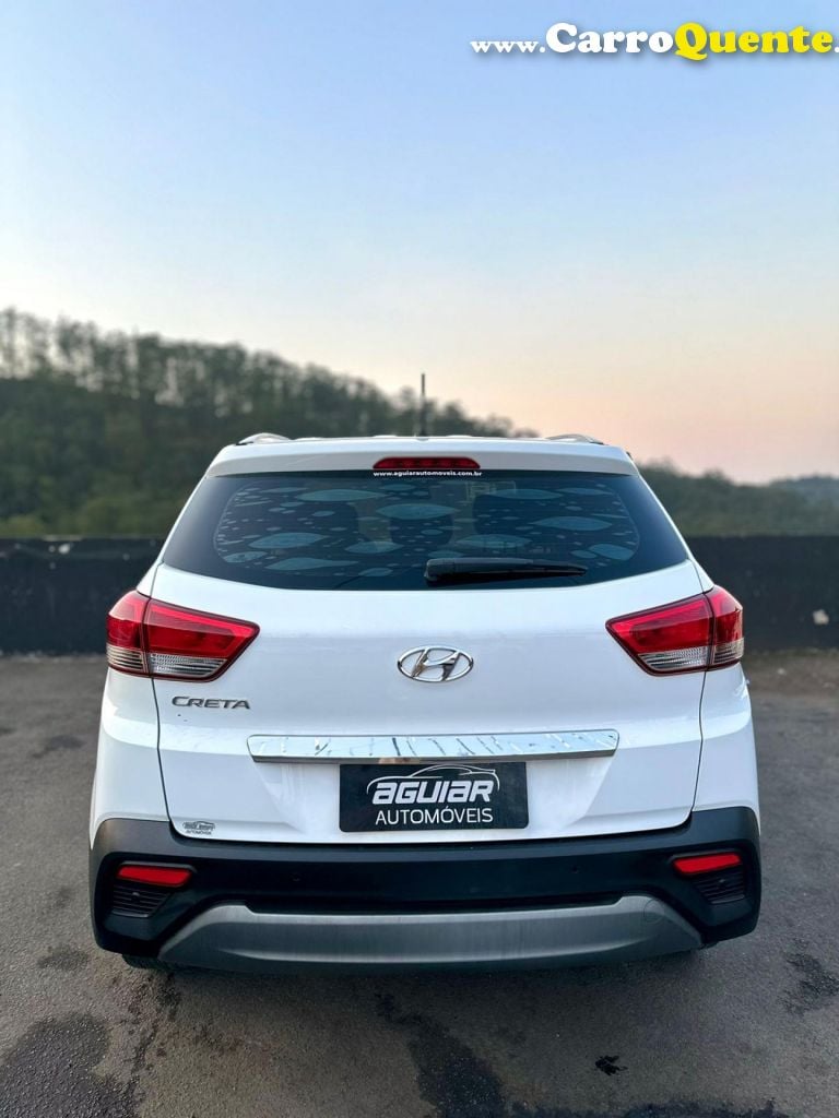 HYUNDAI   CRETA PULSE 1.6 16V FLEX AUT.   BRANCO 2018 1.6 GASOLINA E ÁLCOOL - Loja