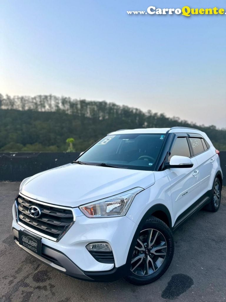 HYUNDAI   CRETA PULSE 1.6 16V FLEX AUT.   BRANCO 2018 1.6 GASOLINA E ÁLCOOL - Loja