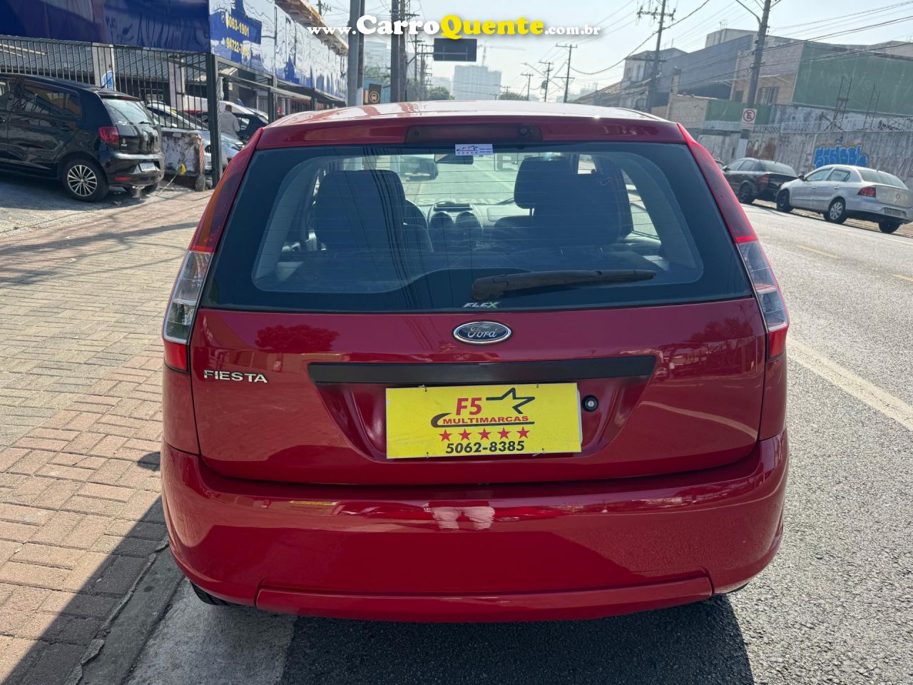 FORD   FIESTA 1.0 8V FLEXCLASS 1.0 8V FLEX 5P   VERMELHO 2009 1.0 FLEX - Loja