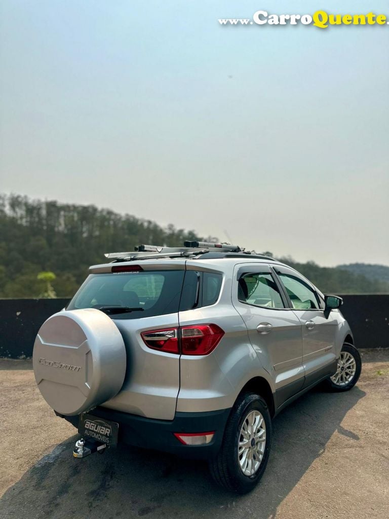 FORD   ECOSPORT SE 1.6 16V FLEX 5P MEC.   PRATA 2017 1.6 GASOLINA E ÁLCOOL - Loja