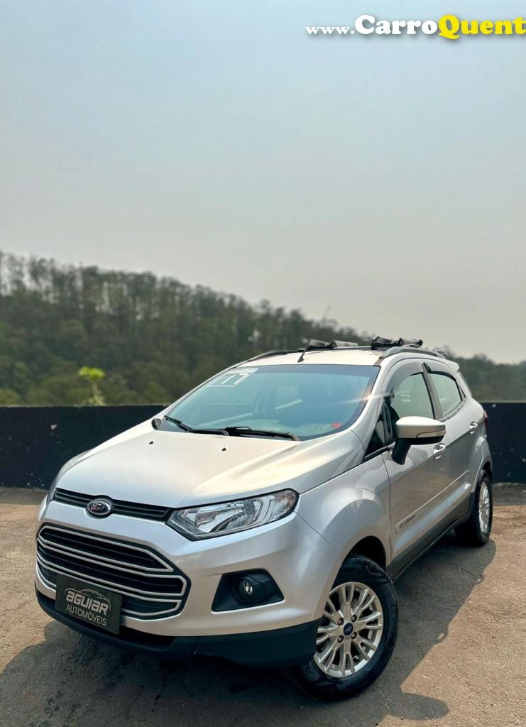 FORD   ECOSPORT SE 1.6 16V FLEX 5P MEC.   PRATA 2017 1.6 GASOLINA E ÁLCOOL - Loja