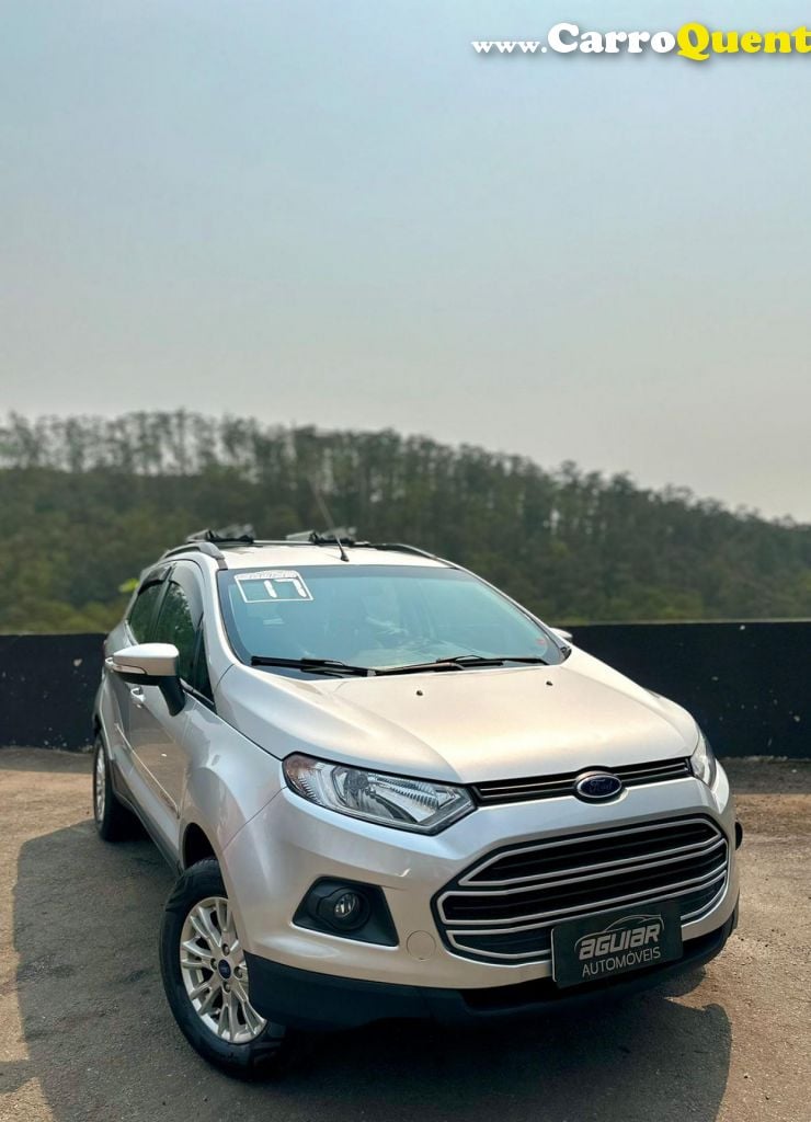 FORD   ECOSPORT SE 1.6 16V FLEX 5P MEC.   PRATA 2017 1.6 GASOLINA E ÁLCOOL - Loja