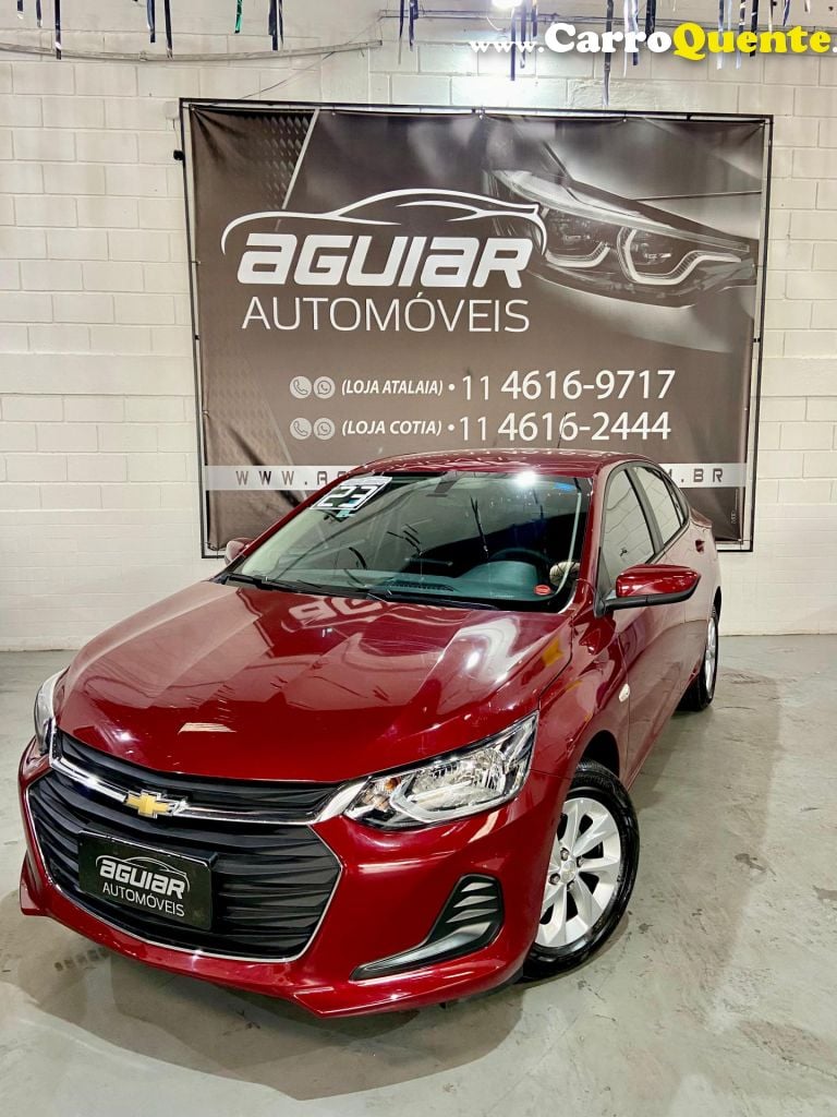 CHEVROLET   ONIX SEDAN PLUS LT 1.0 12V TB FLEX AUT.   VERMELHO 2023 1.0 GASOLINA E ÁLCOOL - Loja